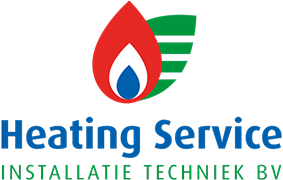 Logotipo de la tecnología de instalación del servicio de calefacción